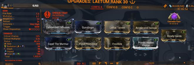 Laetum Mod Configuration